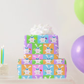 Cute Rabbits Cadeaupapier