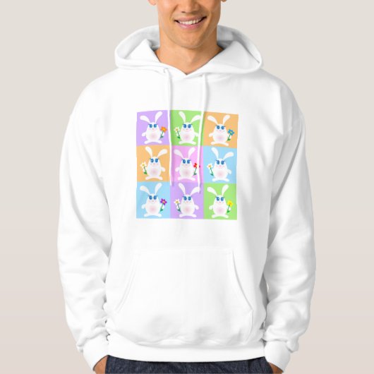 Cute Rabbits Hoodie (Voorkant)