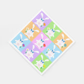 Cute Rabbits Servet (Hoek)