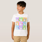 Cute Rabbits T-shirt (Voorkant volledig)