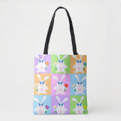 Cute Rabbits Tote Bag (Voorkant)