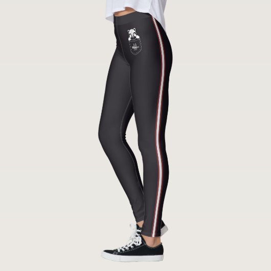 Cute Raccin in zakje met winning Leggings (Links)