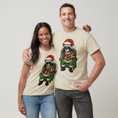 Cute Raccoon 67 Meme Six Seven 6-7 Christmas  T-shirt (Unisex)