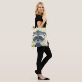 Cute Raccoon Baby Animal Tote Bag (Op model)