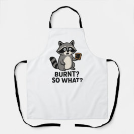 Cute Raccoon Cooking Apron – Funny Animal  Schort