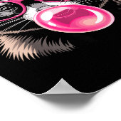 Cute Raccoon Design For Men Women Kids Racoon Racc Poster (Hoek)