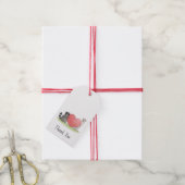 Cute Raccoon en Llama Sq1uare Hartelijk dank Cadeaulabel (Met Touw)