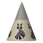 Cute Raccoon Graphics Feesthoedjes (Links)