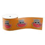 Cute Raccoon Grosgrain Lint (Spoel)