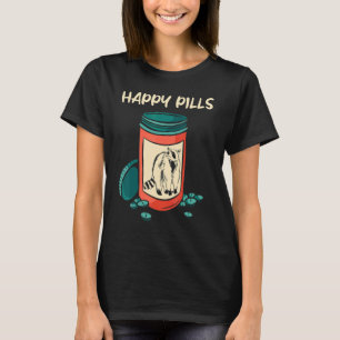 Cute Raccoon Happy Pills T-shirt