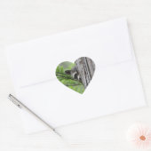Cute Raccoon Hart Sticker (Envelop)