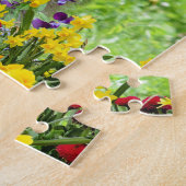 Cute Raccoon in de Vloertuindieren Legpuzzel (Zijkant)