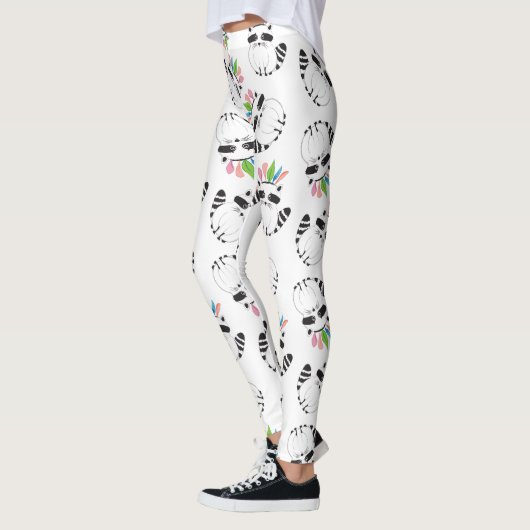 Cute Raccoon Leggings (Links)