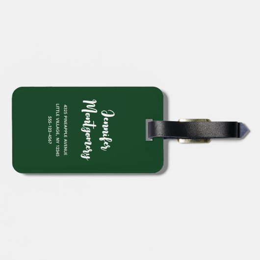 Cute Raccoon Resting on a Log Bagagelabel (Achterkant horizontaal)