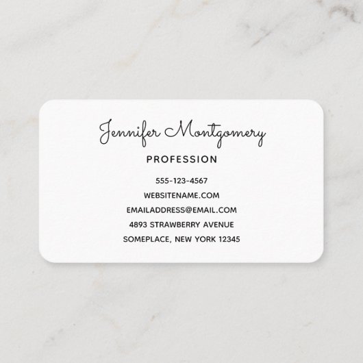 Cute Raccoon Resting on a Log Visitekaartje (Achterkant)