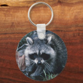 Cute Raccoon Sleutelhanger (Voorkant)