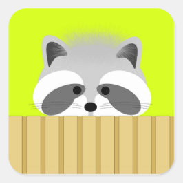 Cute Raccoon Stickers