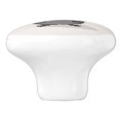 Cute Raccoon Woodland Animal Keramische Knop (Zijkant)