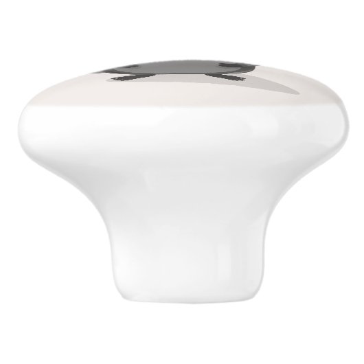 Cute Raccoon Woodland Animal Keramische Knop (Zijkant)