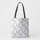 Cute Raccoons Pattern Tote Bag (Voorkant)