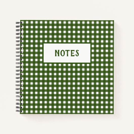 Cute Racing Green & White Plays Notitieboek elke d (Voorkant)