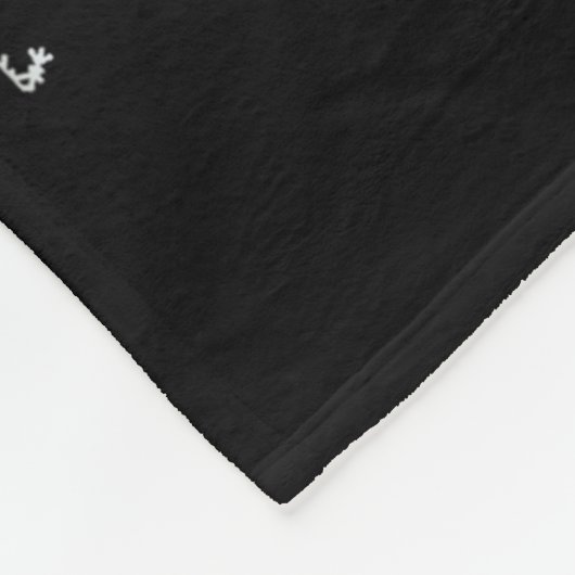 Cute Racoon Lights Tree Cake Funny Xmas Merry Chri Fleece Deken (Hoek)