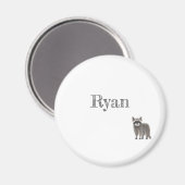 Cute Racoon Magnet (Voorkant / Achterkant)