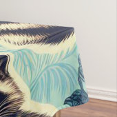 Cute Racoon Pattern Tafelkleed (Voorbeeld)