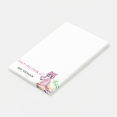 Cute Racoon Post It Notes for Teachers (Schuin)