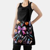Cute Rainbow Apron Cooking Accessories  Schort (Insitu)