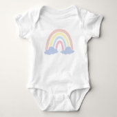 Cute Rainbow Baby Bodysuit (Voorkant)