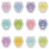 Cute Rainbow Bear Sticker (Voorkant)