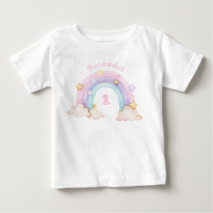 Cute Rainbow Birthday Baby T-Shirt