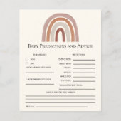 Cute Rainbow Boho Baby Shower (Voorkant)