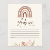 Cute Rainbow Boho Baby Shower (Voorkant)