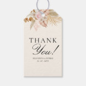 Cute Rainbow Boho Bridal Shower Cadeaulabel (Voorkant)