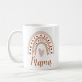 Cute Rainbow Boho Heart Mama Koffiemok (Links)