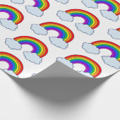 Cute Rainbow Cadeaupapier (Hoek)