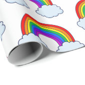 Cute Rainbow Cadeaupapier (Rol Hoek)