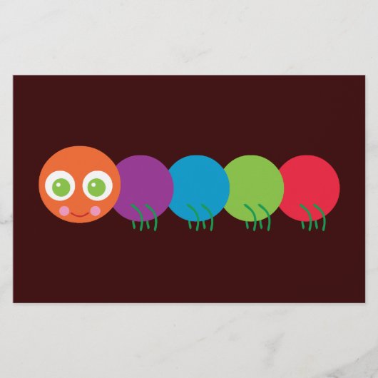Cute Rainbow Caterstone Briefpapier (Voorkant)