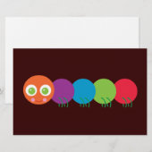 Cute Rainbow Caterstone Briefpapier (Voorkant / Achterkant)