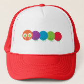 Cute Rainbow Caterstone Trucker Pet (Voorkant)