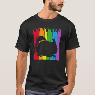 Cute Rainbow Chinchilla Animal T-shirt