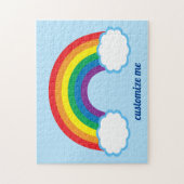 Cute Rainbow Custom Legpuzzel (Verticaal)