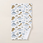 Cute Rainbow Dinosaur Pattern Bad Handdoek (Handdoek)