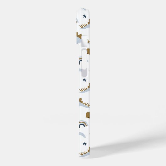 Cute Rainbow Dinosaur Pattern Case-Mate iPhone Case (Achterkant / Links)