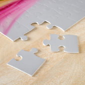 Cute Rainbow Hair Unicorn Jigzaag Puzzle Legpuzzel (Zijkant)