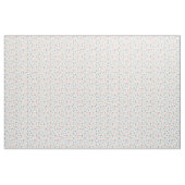 Cute Rainbow Hearts & Clouds Pattern Stof (Yard (91,4 cm))
