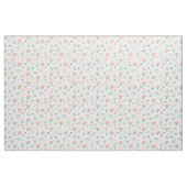 Cute Rainbow Hearts & Clouds Pattern Stof (Fat Quarter)