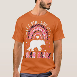 Cute Rainbow is een meisje dat van Polaire Beren L T-shirt